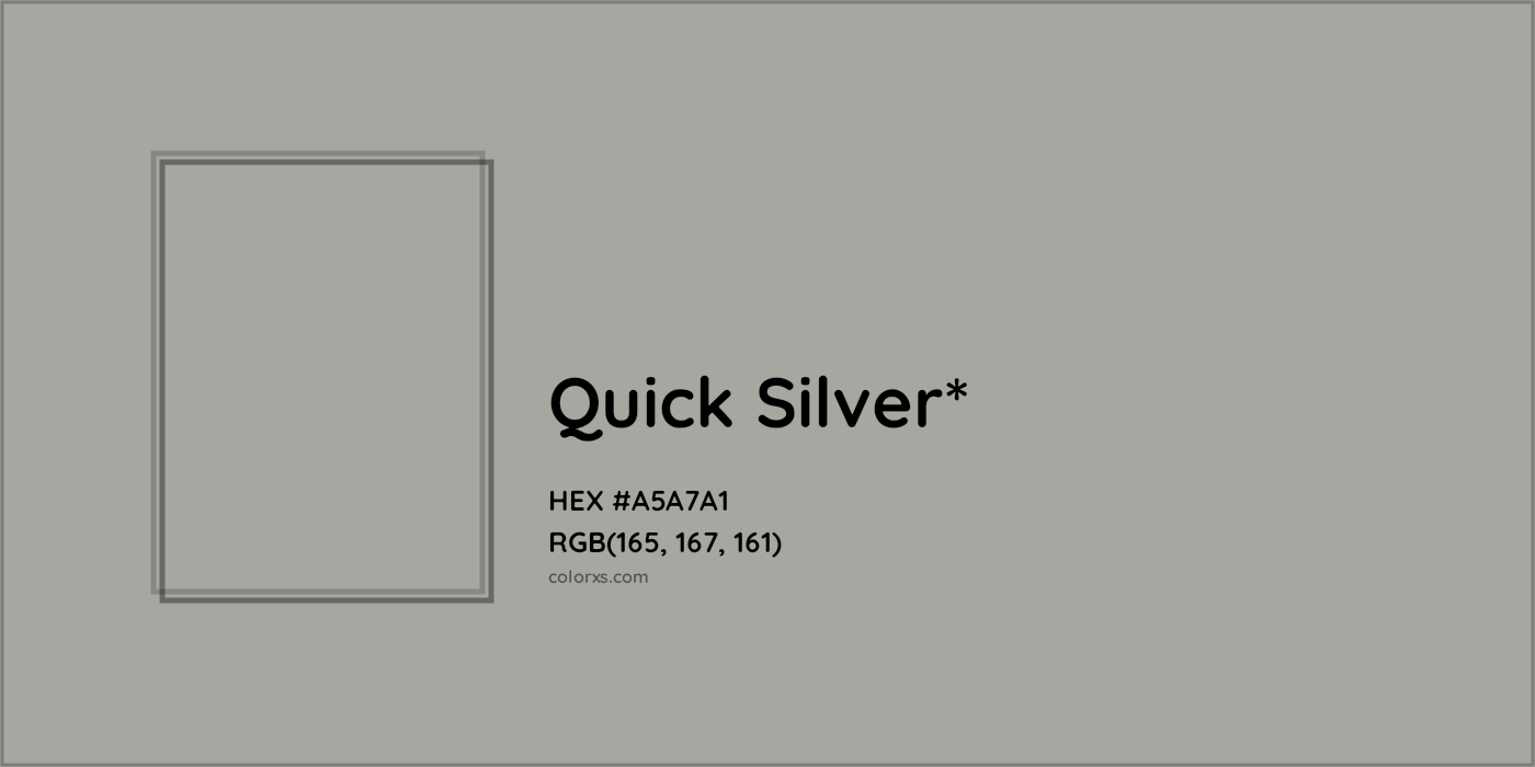 HEX #A5A7A1 Color Name, Color Code, Palettes, Similar Paints, Images