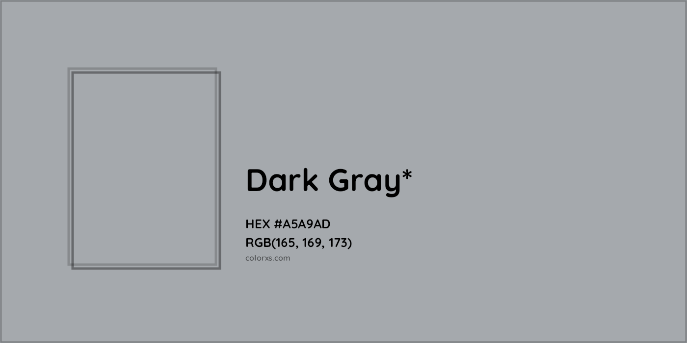 HEX #A5A9AD Color Name, Color Code, Palettes, Similar Paints, Images