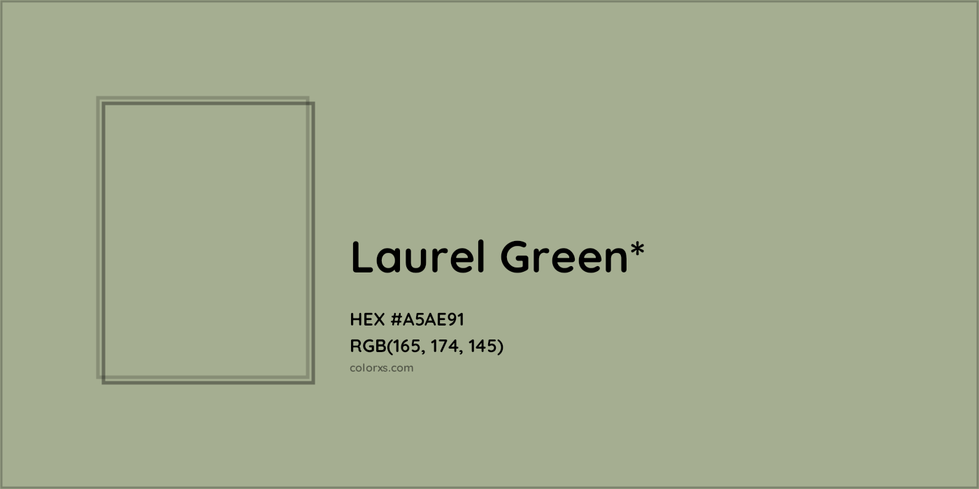 HEX #A5AE91 Color Name, Color Code, Palettes, Similar Paints, Images