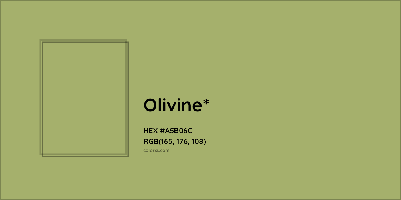 HEX #A5B06C Color Name, Color Code, Palettes, Similar Paints, Images