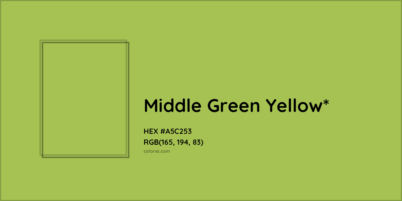 HEX #A5C253 Color Name, Color Code, Palettes, Similar Paints, Images