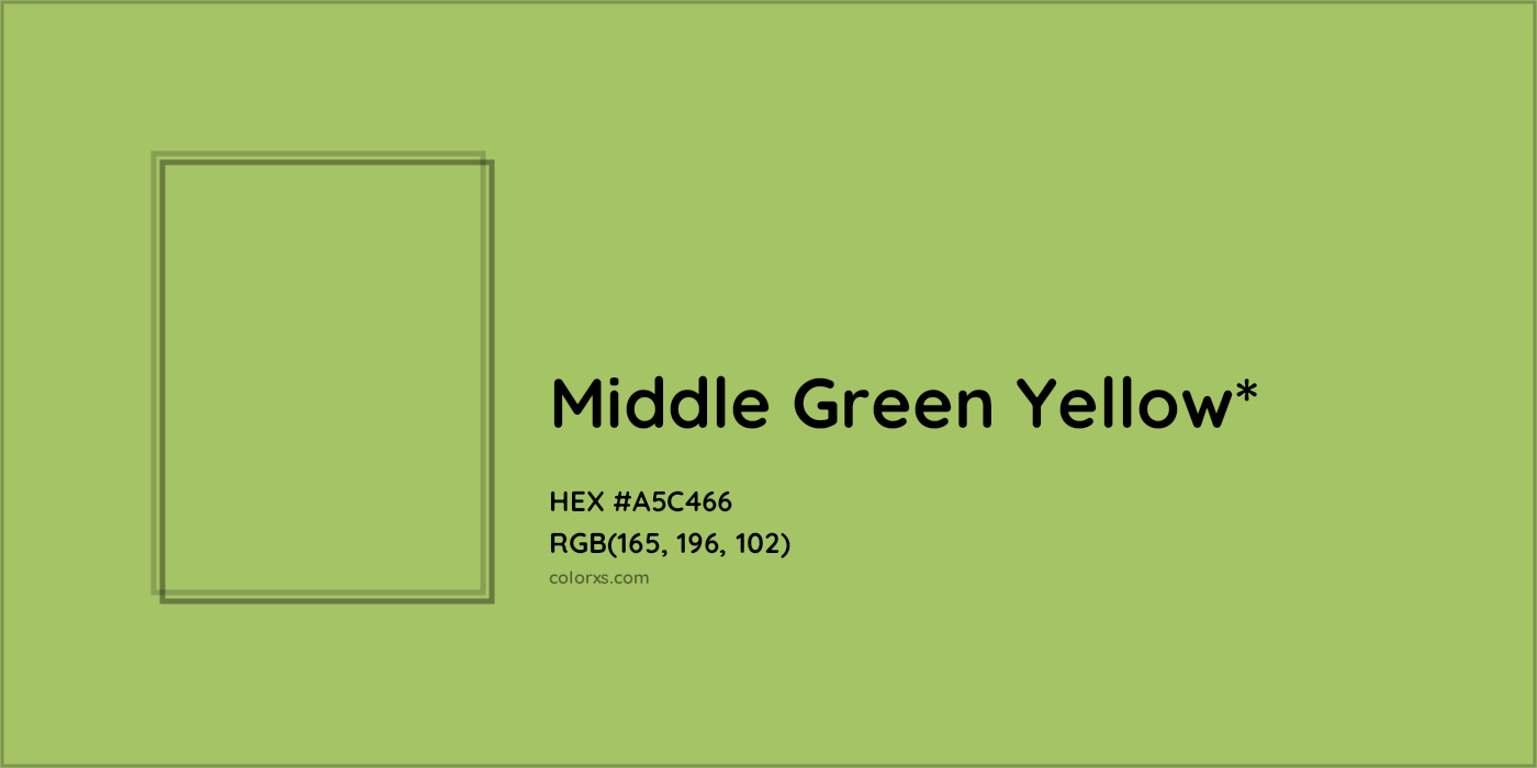 HEX #A5C466 Color Name, Color Code, Palettes, Similar Paints, Images