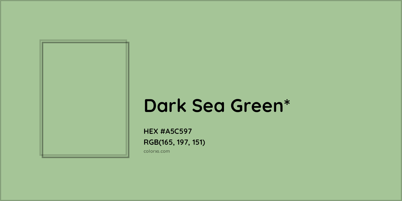 HEX #A5C597 Color Name, Color Code, Palettes, Similar Paints, Images