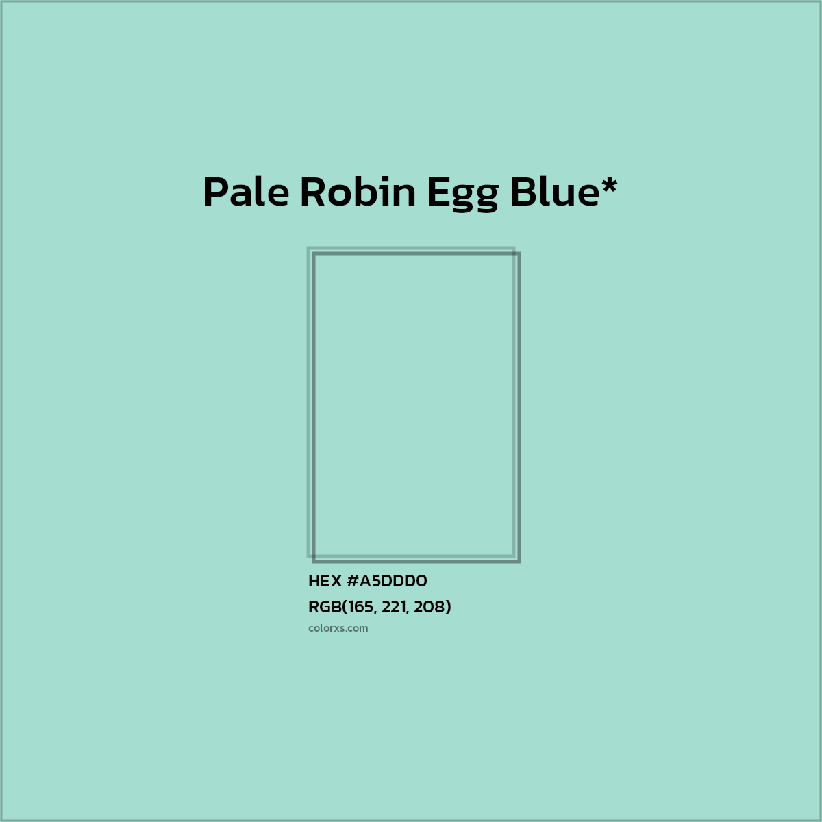 HEX #A5DDD0 Color Name, Color Code, Palettes, Similar Paints, Images