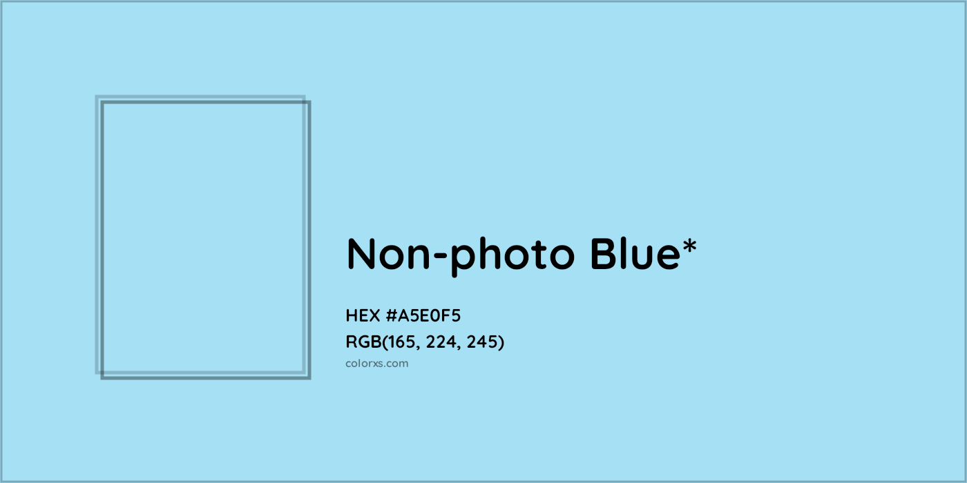 HEX #A5E0F5 Color Name, Color Code, Palettes, Similar Paints, Images