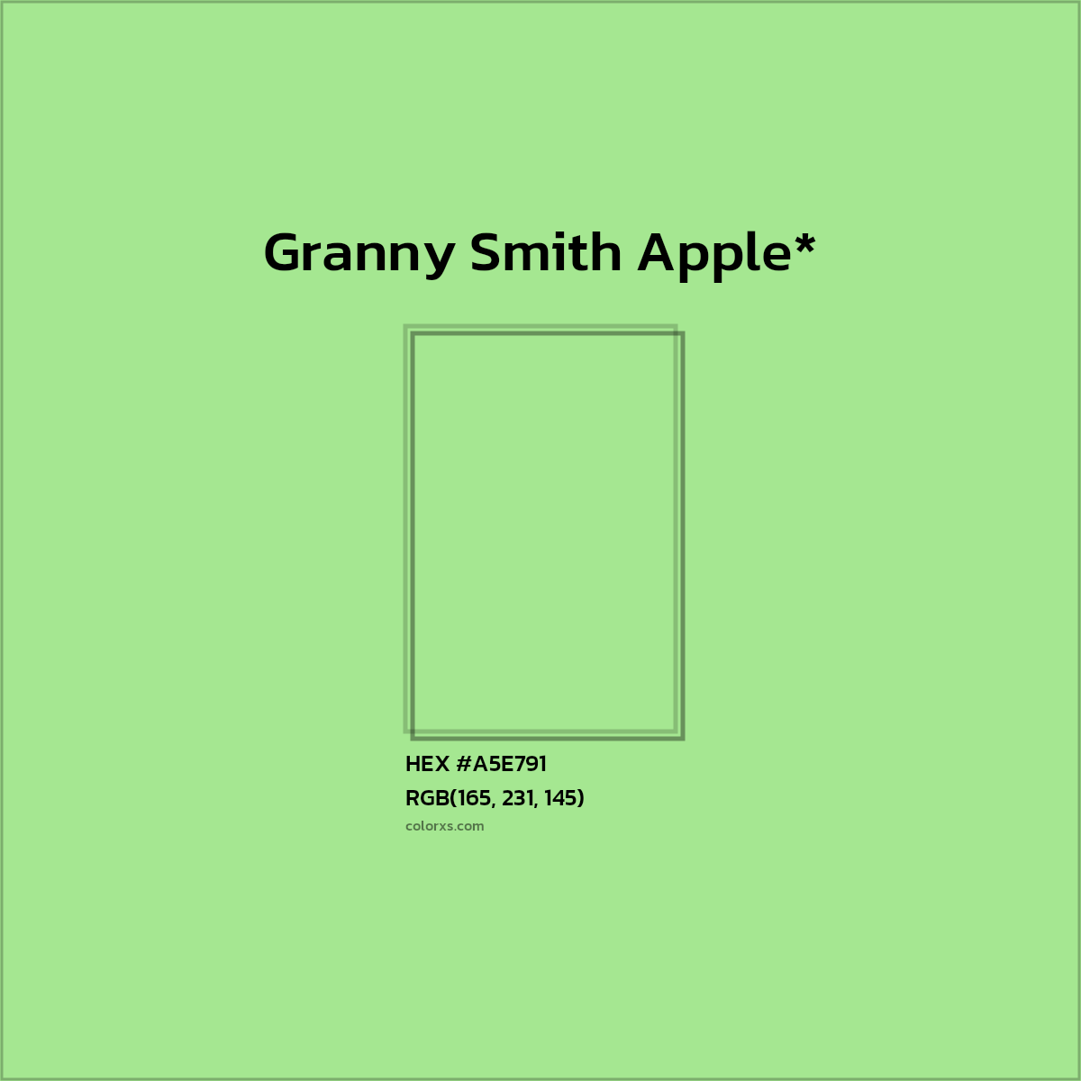 HEX #A5E791 Color Name, Color Code, Palettes, Similar Paints, Images