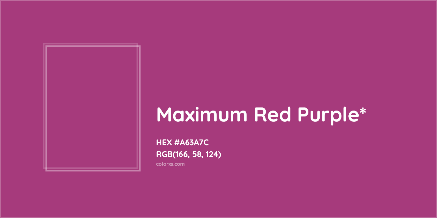 HEX #A63A7C Color Name, Color Code, Palettes, Similar Paints, Images