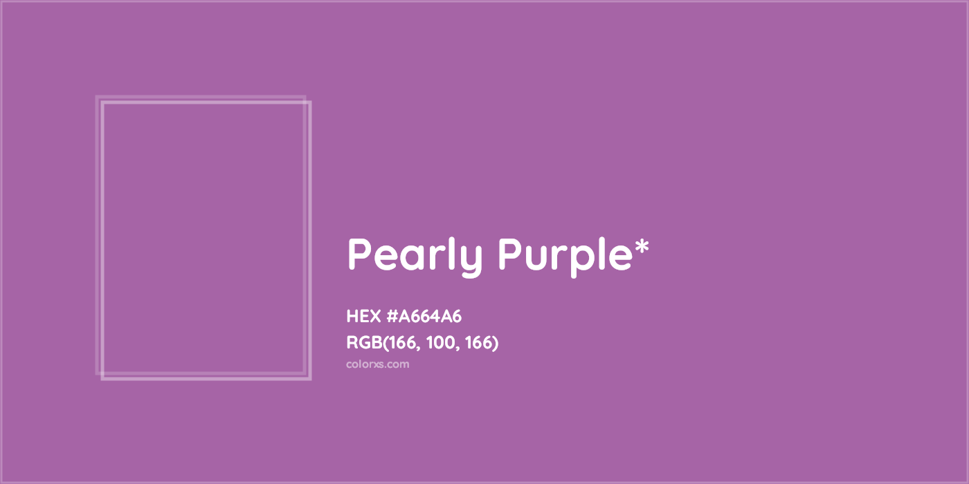 HEX #A664A6 Color Name, Color Code, Palettes, Similar Paints, Images
