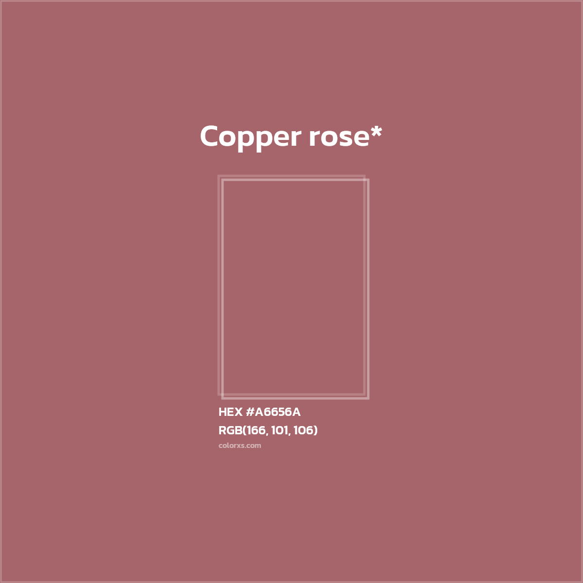 HEX #A6656A Color Name, Color Code, Palettes, Similar Paints, Images