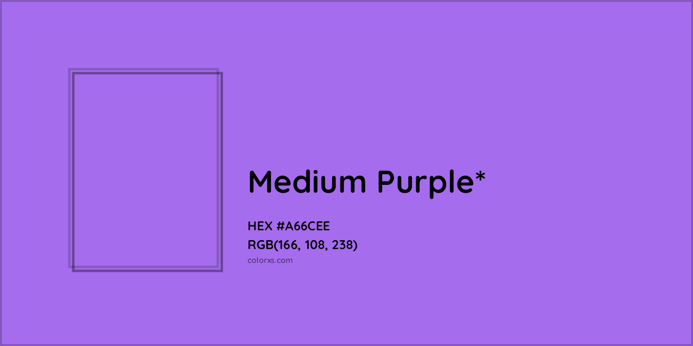 HEX #A66CEE Color Name, Color Code, Palettes, Similar Paints, Images