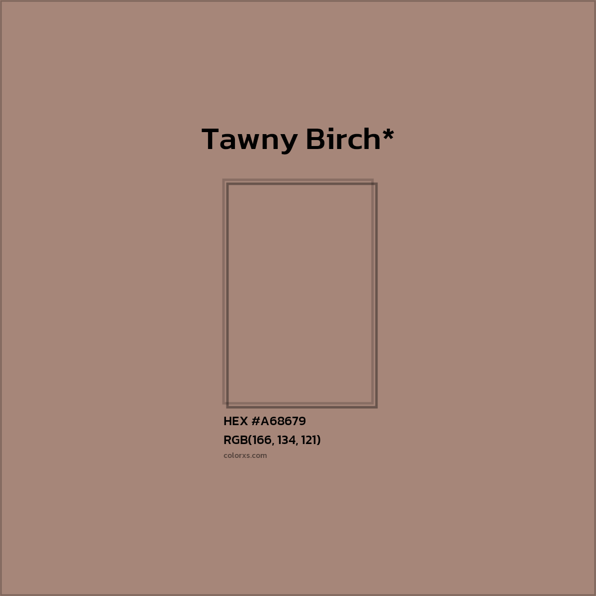 HEX #A68679 Color Name, Color Code, Palettes, Similar Paints, Images