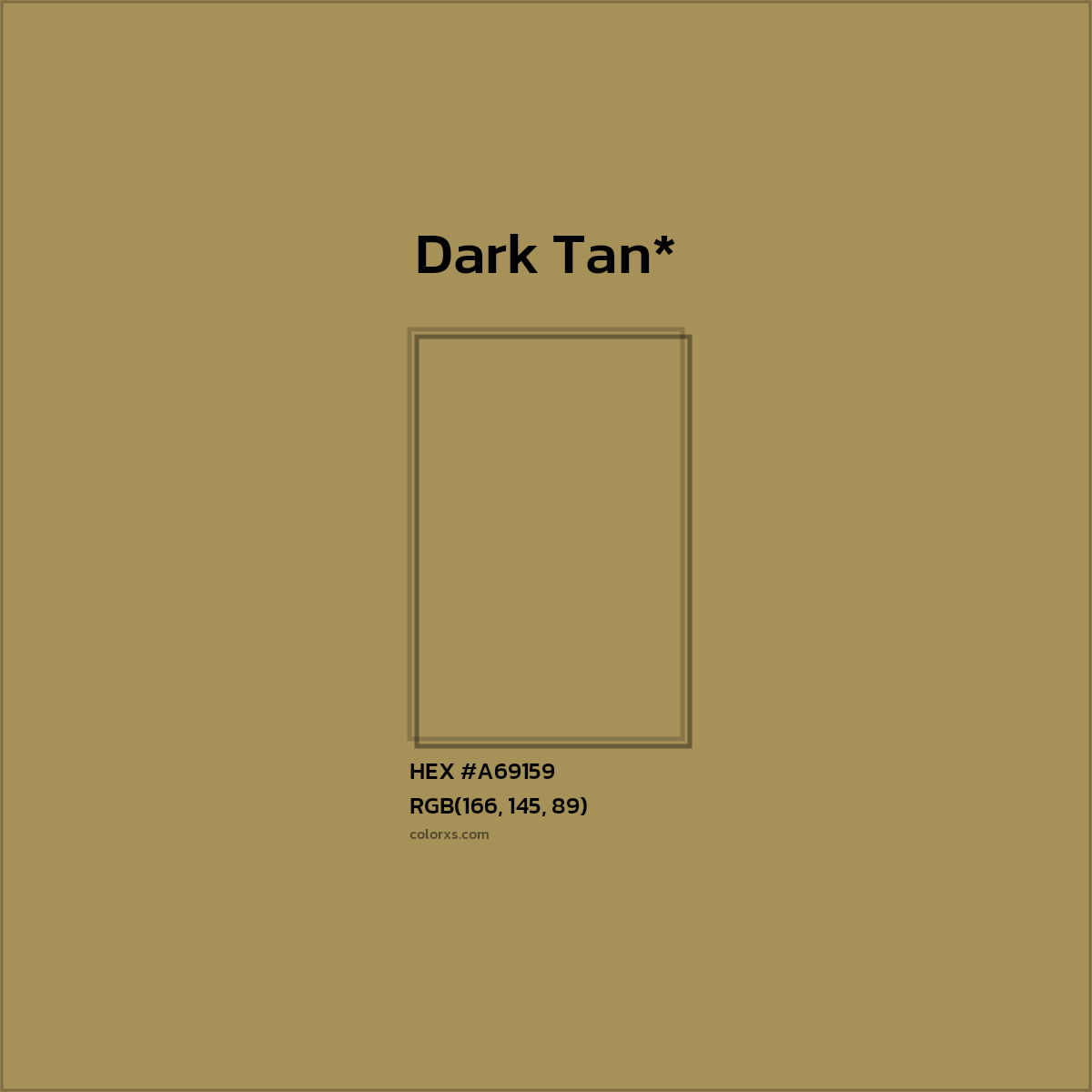 HEX #A69159 Color Name, Color Code, Palettes, Similar Paints, Images