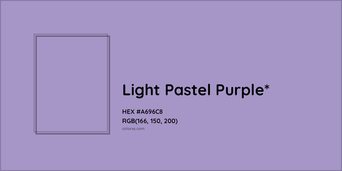 HEX #A696C8 Color Name, Color Code, Palettes, Similar Paints, Images