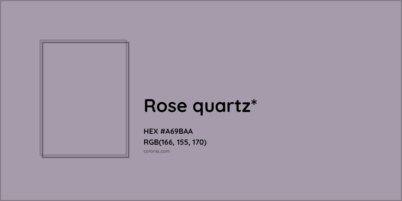 HEX #A69BAA Color Name, Color Code, Palettes, Similar Paints, Images