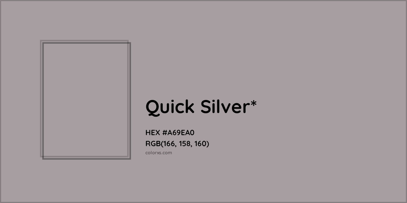 HEX #A69EA0 Color Name, Color Code, Palettes, Similar Paints, Images