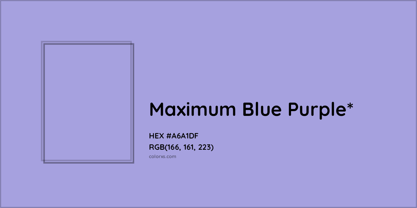 HEX #A6A1DF Color Name, Color Code, Palettes, Similar Paints, Images