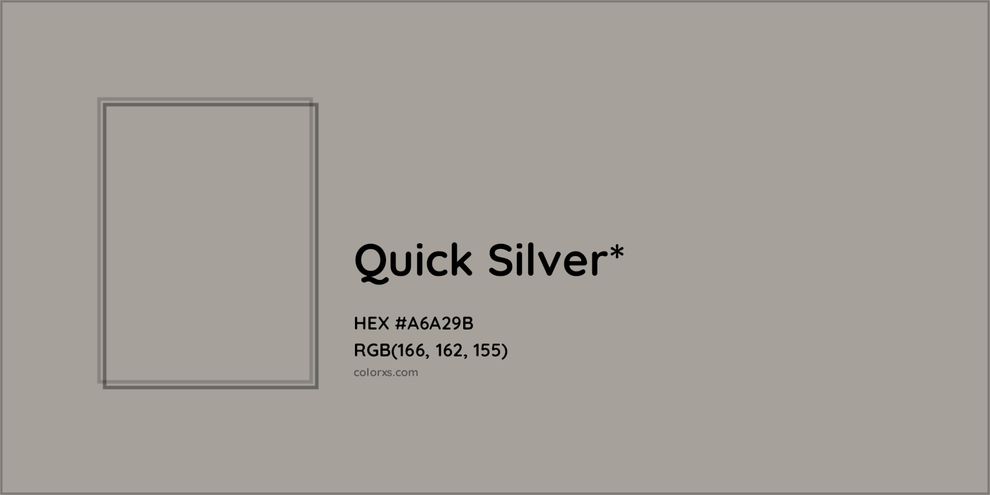 HEX #A6A29B Color Name, Color Code, Palettes, Similar Paints, Images