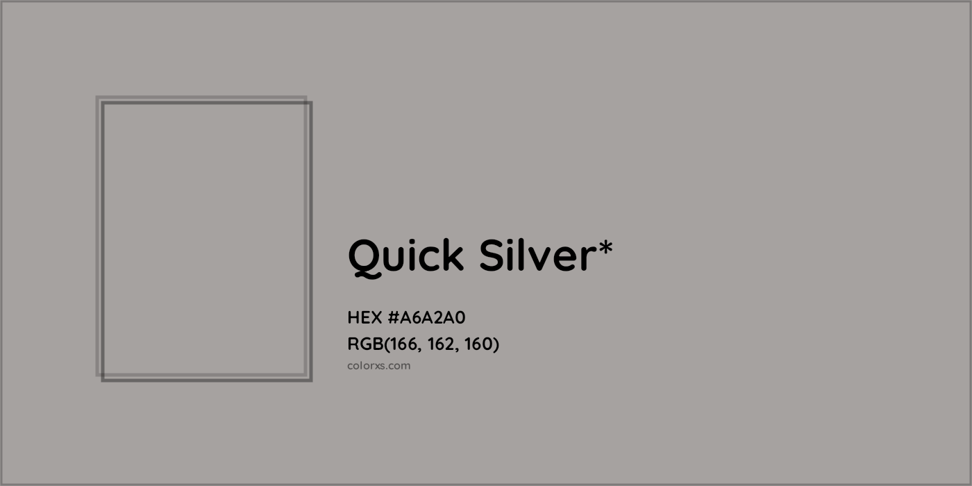 HEX #A6A2A0 Color Name, Color Code, Palettes, Similar Paints, Images