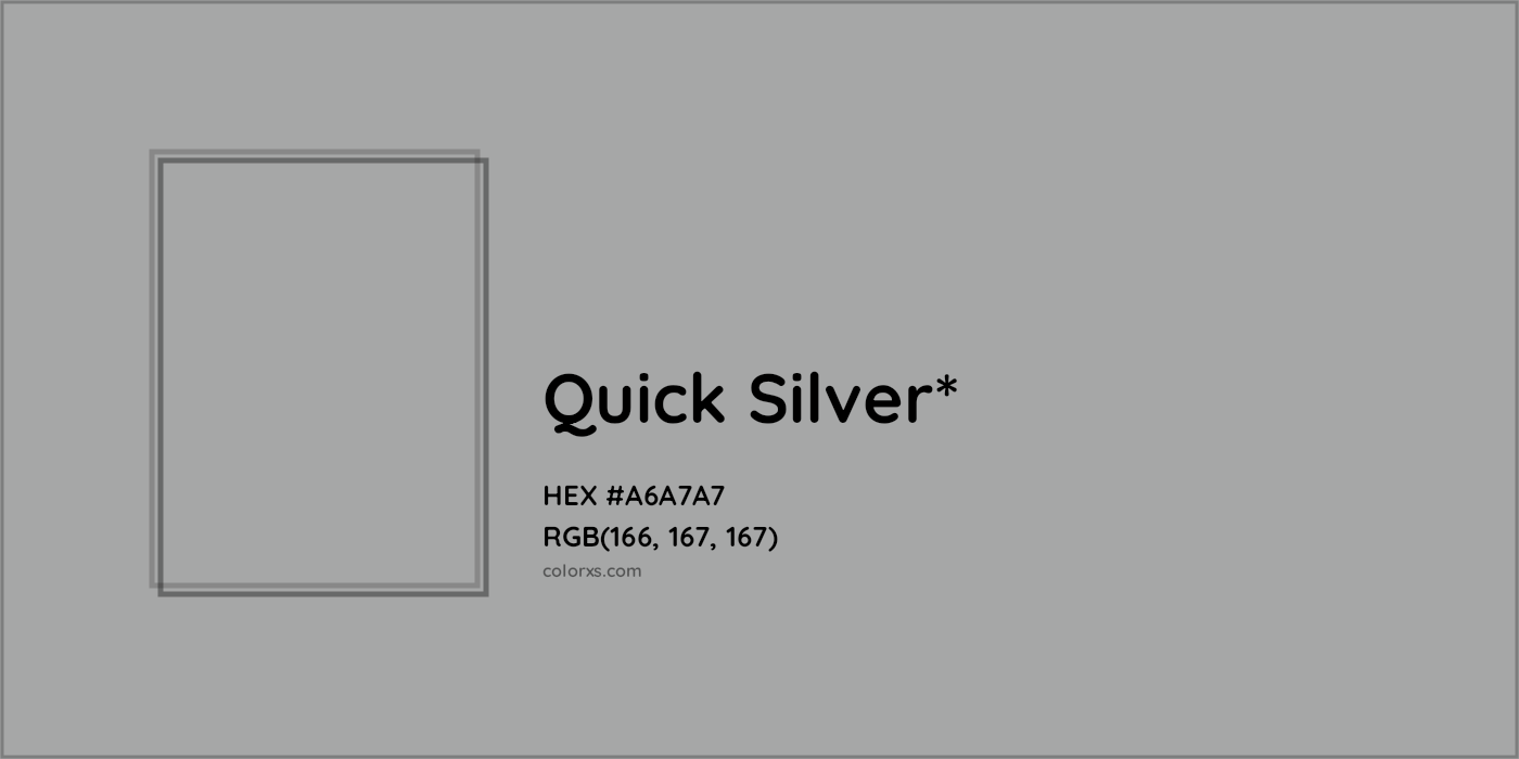 HEX #A6A7A7 Color Name, Color Code, Palettes, Similar Paints, Images