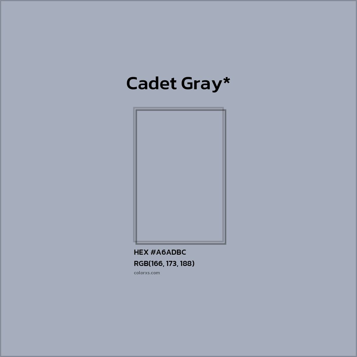 HEX #A6ADBC Color Name, Color Code, Palettes, Similar Paints, Images