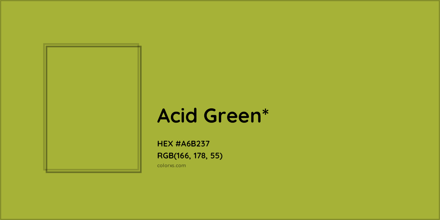 HEX #A6B237 Color Name, Color Code, Palettes, Similar Paints, Images