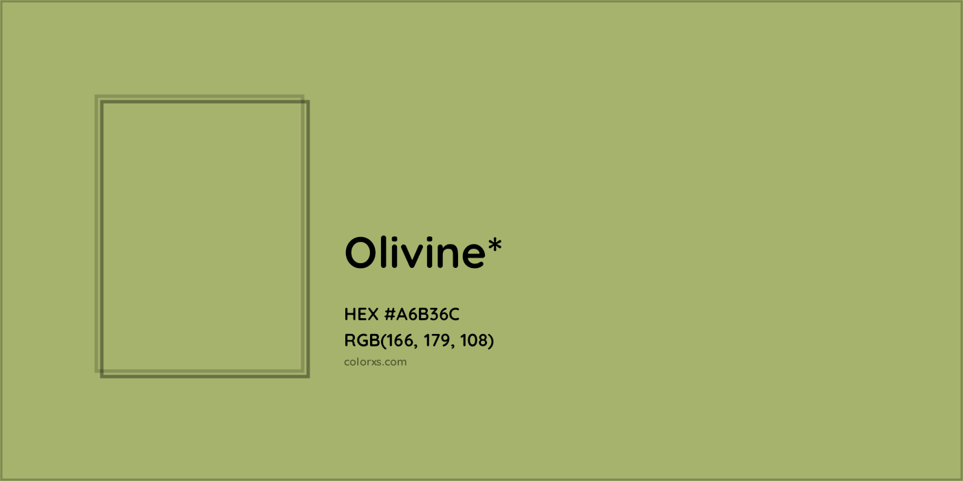 HEX #A6B36C Color Name, Color Code, Palettes, Similar Paints, Images