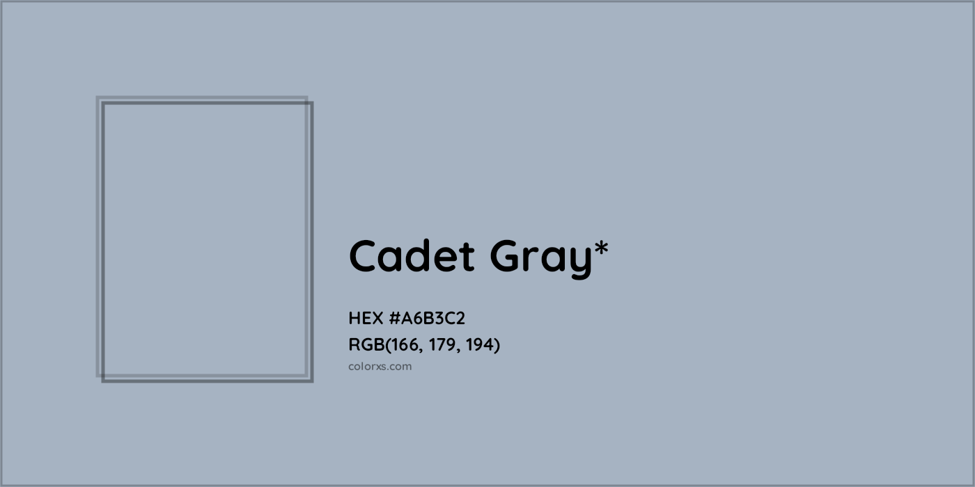 HEX #A6B3C2 Color Name, Color Code, Palettes, Similar Paints, Images