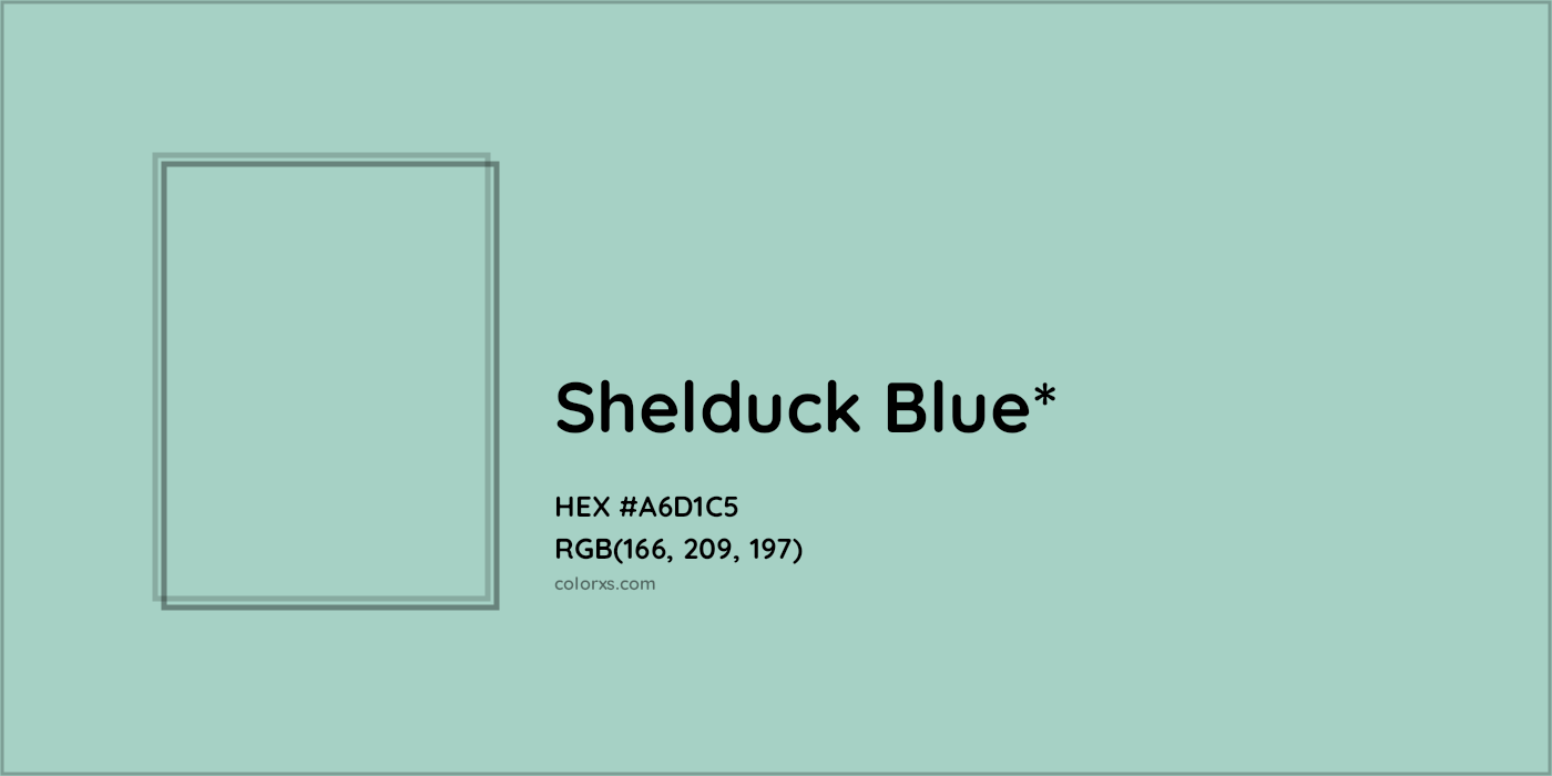 HEX #A6D1C5 Color Name, Color Code, Palettes, Similar Paints, Images