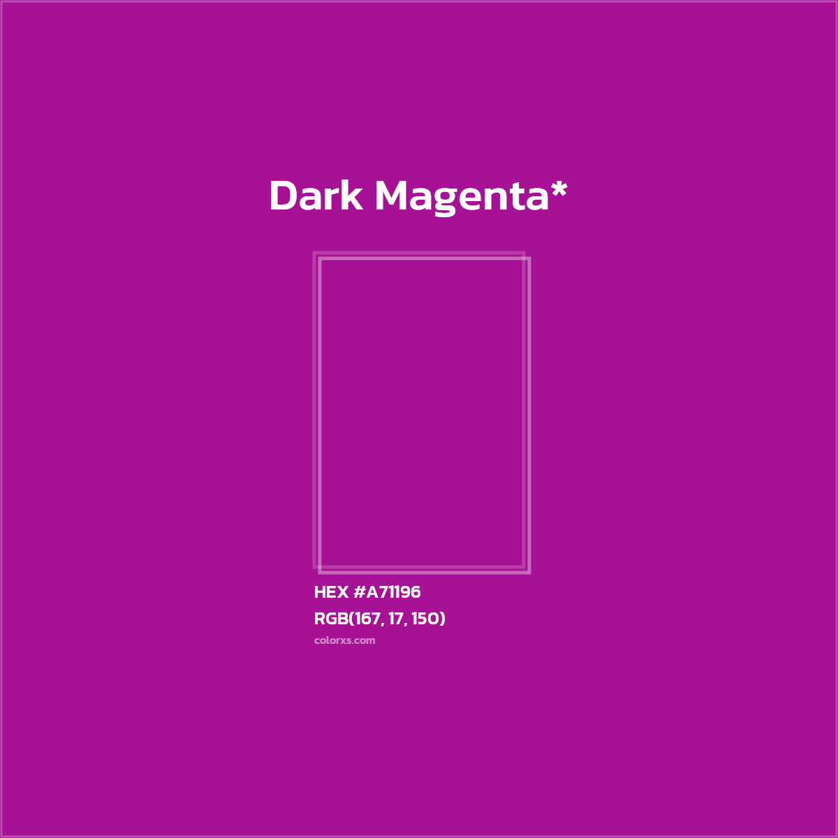 HEX #A71196 Color Name, Color Code, Palettes, Similar Paints, Images
