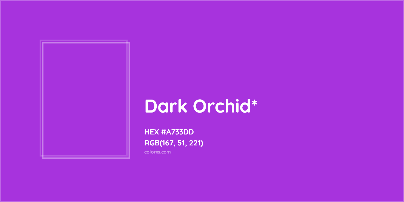 HEX #A733DD Color Name, Color Code, Palettes, Similar Paints, Images