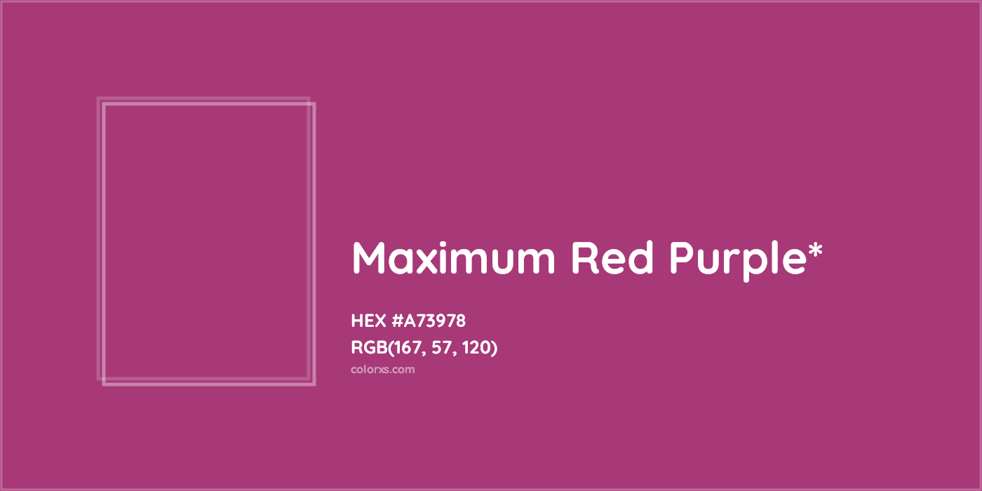 HEX #A73978 Color Name, Color Code, Palettes, Similar Paints, Images