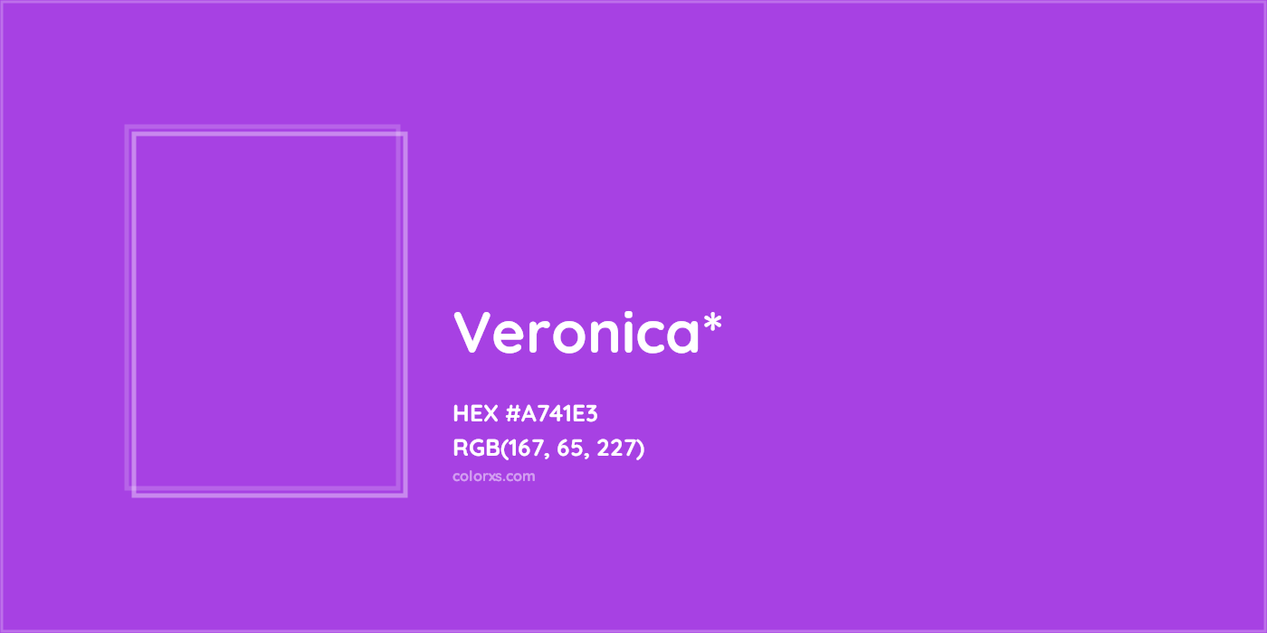 HEX #A741E3 Color Name, Color Code, Palettes, Similar Paints, Images