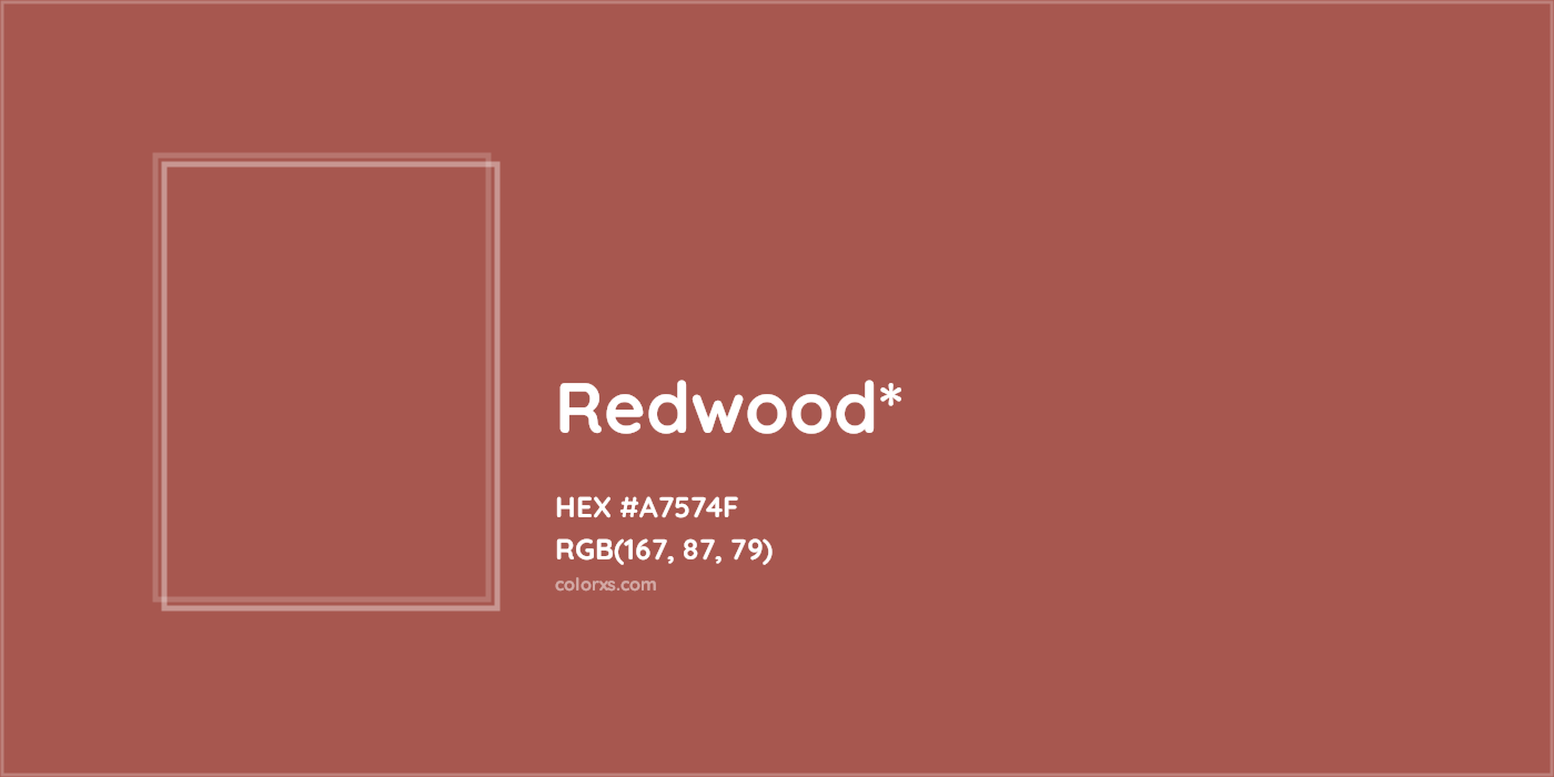 HEX #A7574F Color Name, Color Code, Palettes, Similar Paints, Images