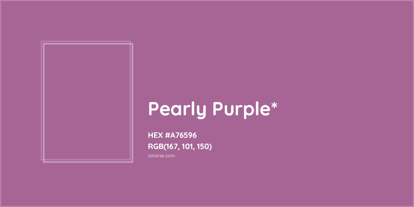 HEX #A76596 Color Name, Color Code, Palettes, Similar Paints, Images
