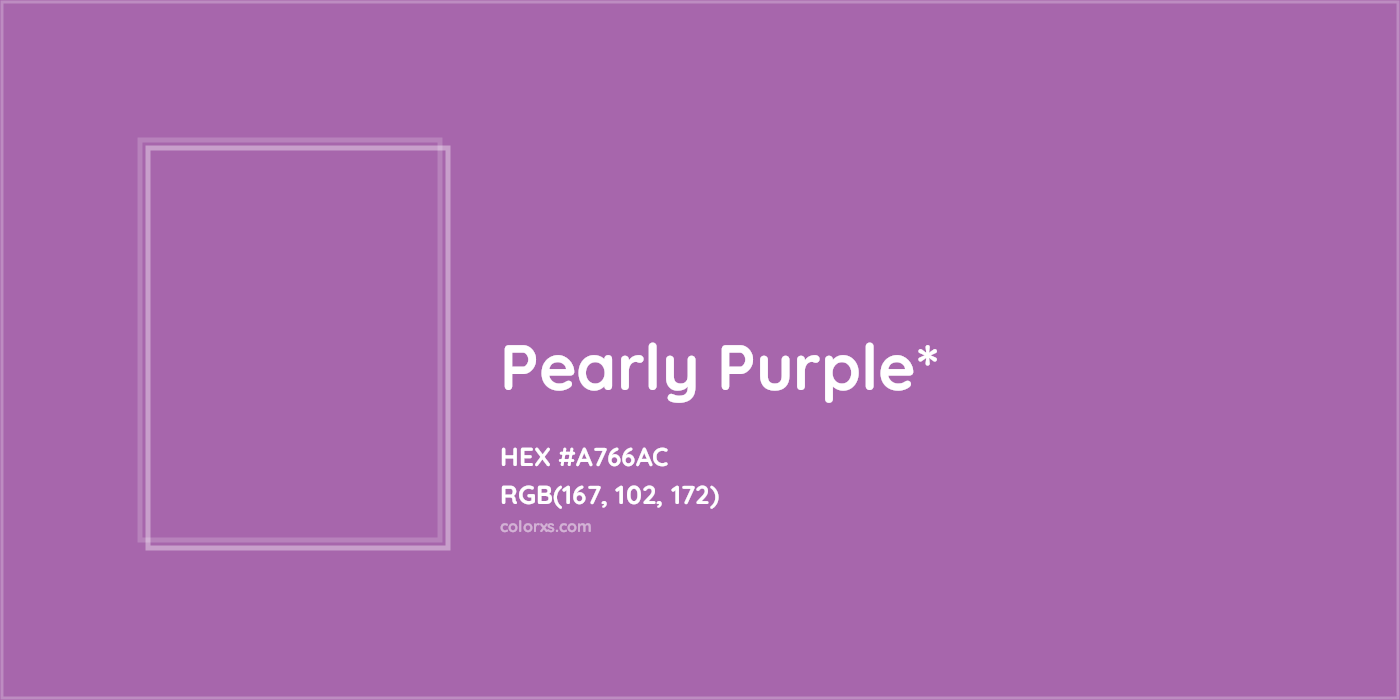 HEX #A766AC Color Name, Color Code, Palettes, Similar Paints, Images