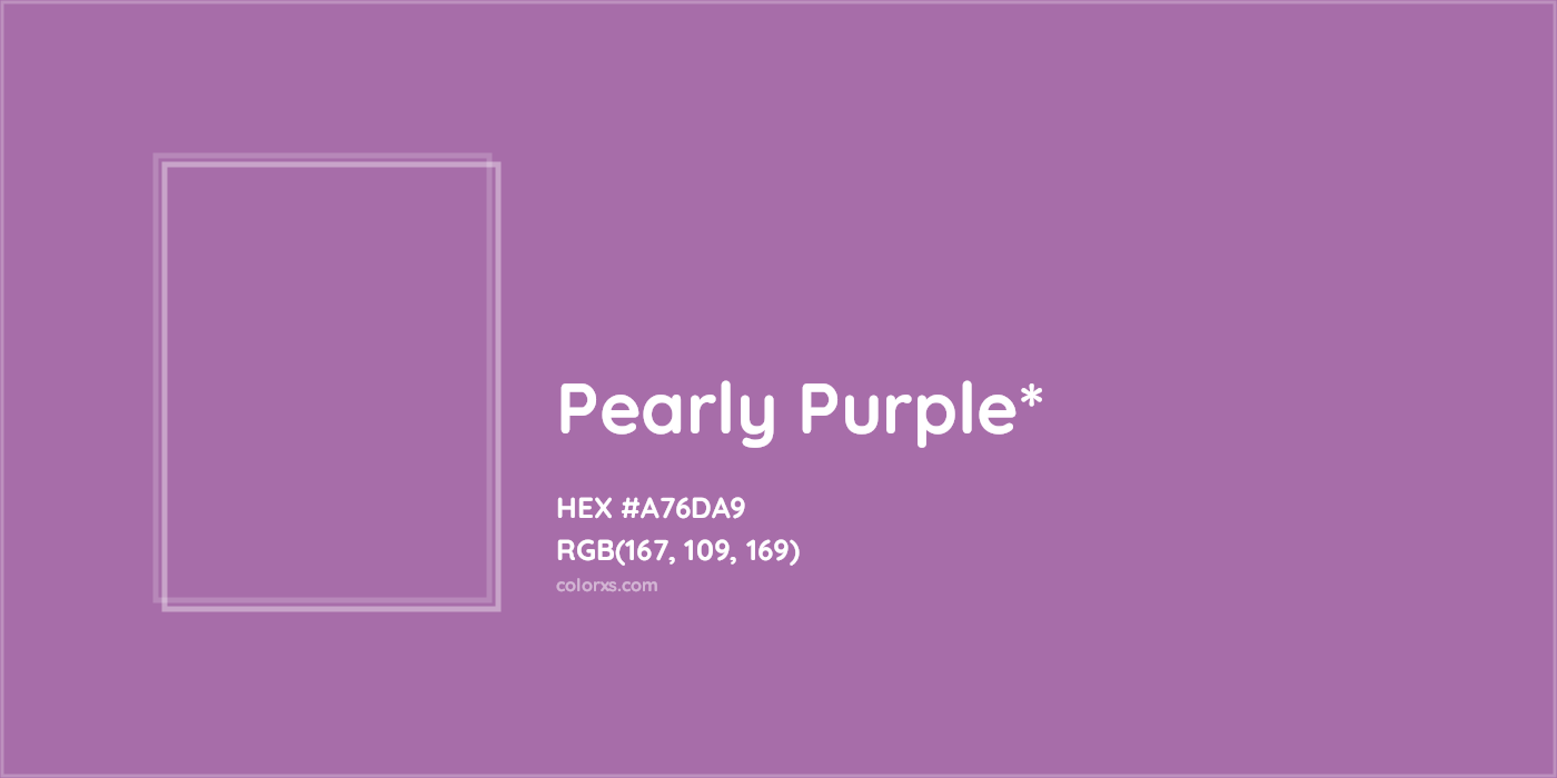 HEX #A76DA9 Color Name, Color Code, Palettes, Similar Paints, Images