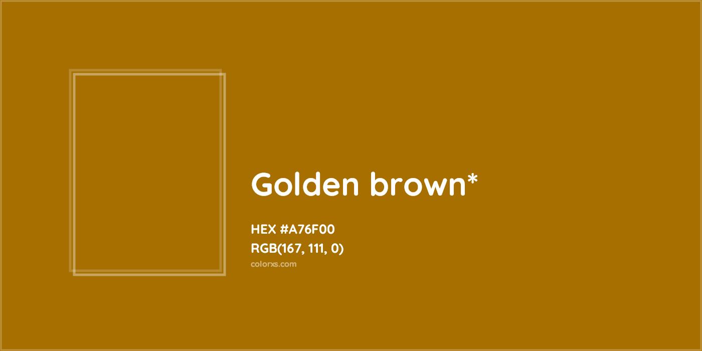 HEX #A76F00 Color Name, Color Code, Palettes, Similar Paints, Images