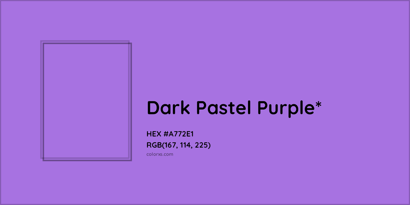 HEX #A772E1 Color Name, Color Code, Palettes, Similar Paints, Images