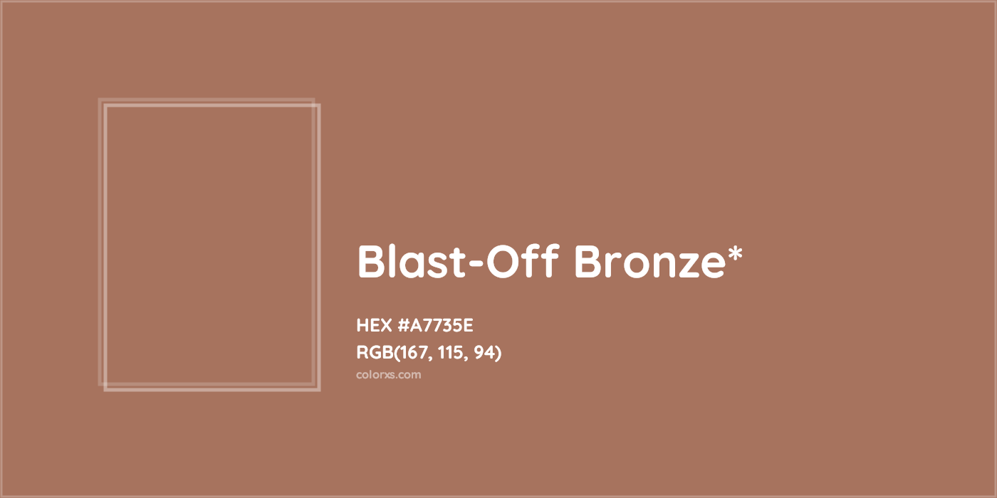 HEX #A7735E Color Name, Color Code, Palettes, Similar Paints, Images