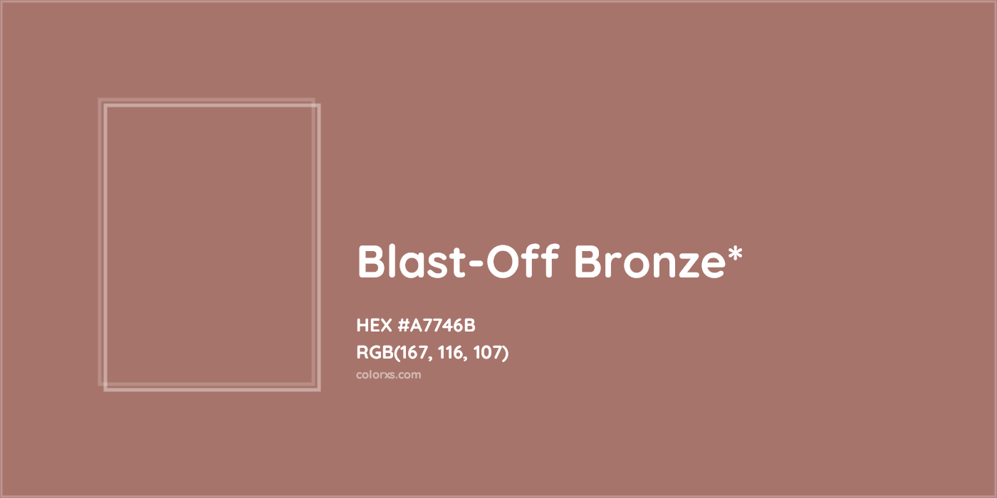 HEX #A7746B Color Name, Color Code, Palettes, Similar Paints, Images