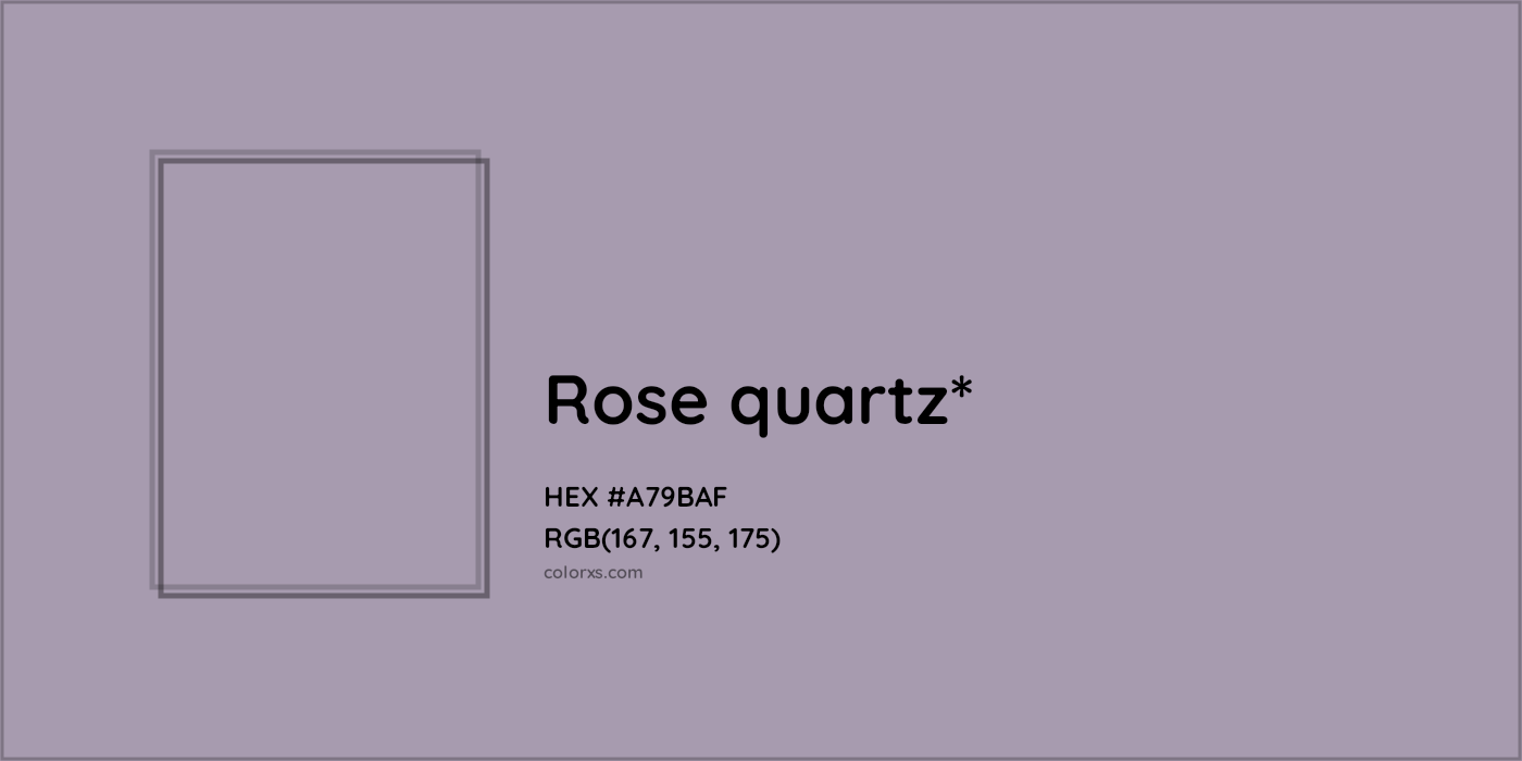 HEX #A79BAF Color Name, Color Code, Palettes, Similar Paints, Images