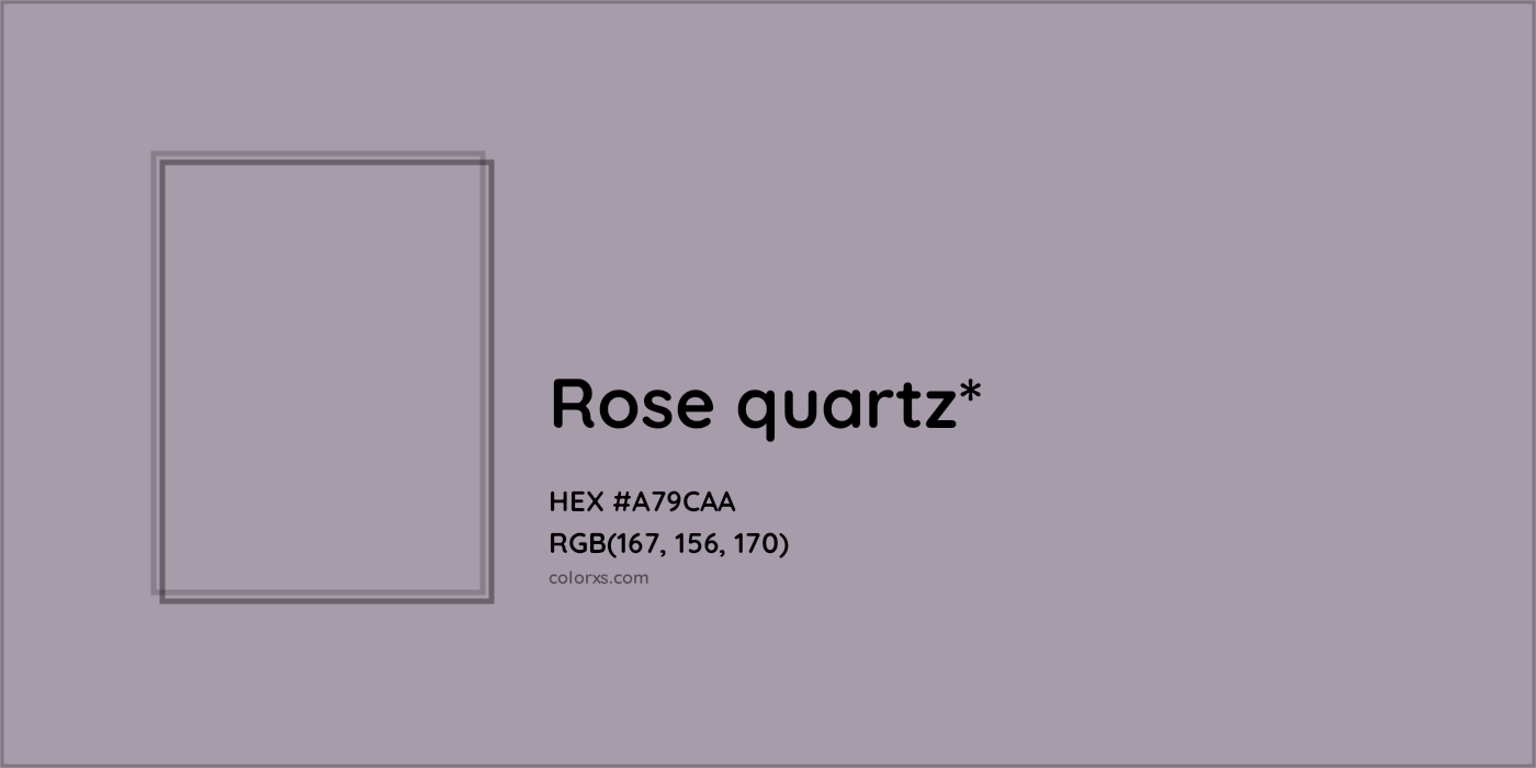 HEX #A79CAA Color Name, Color Code, Palettes, Similar Paints, Images