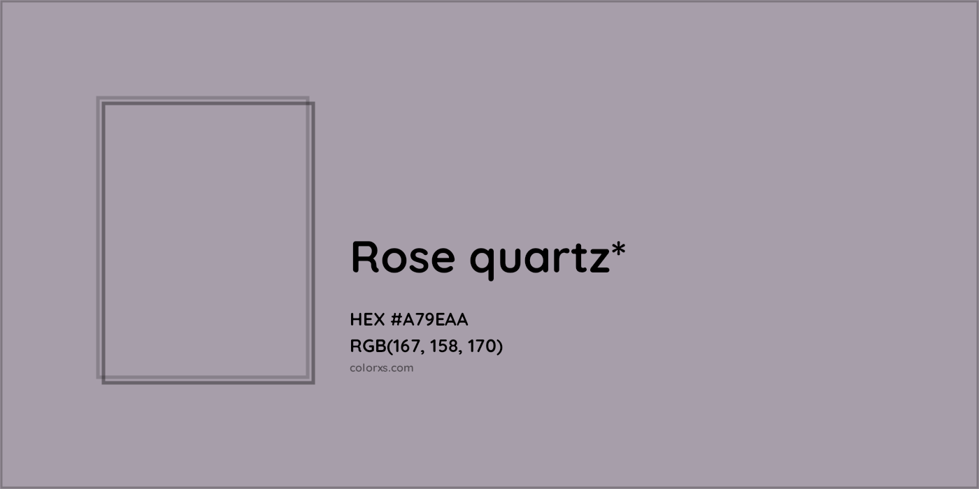 HEX #A79EAA Color Name, Color Code, Palettes, Similar Paints, Images