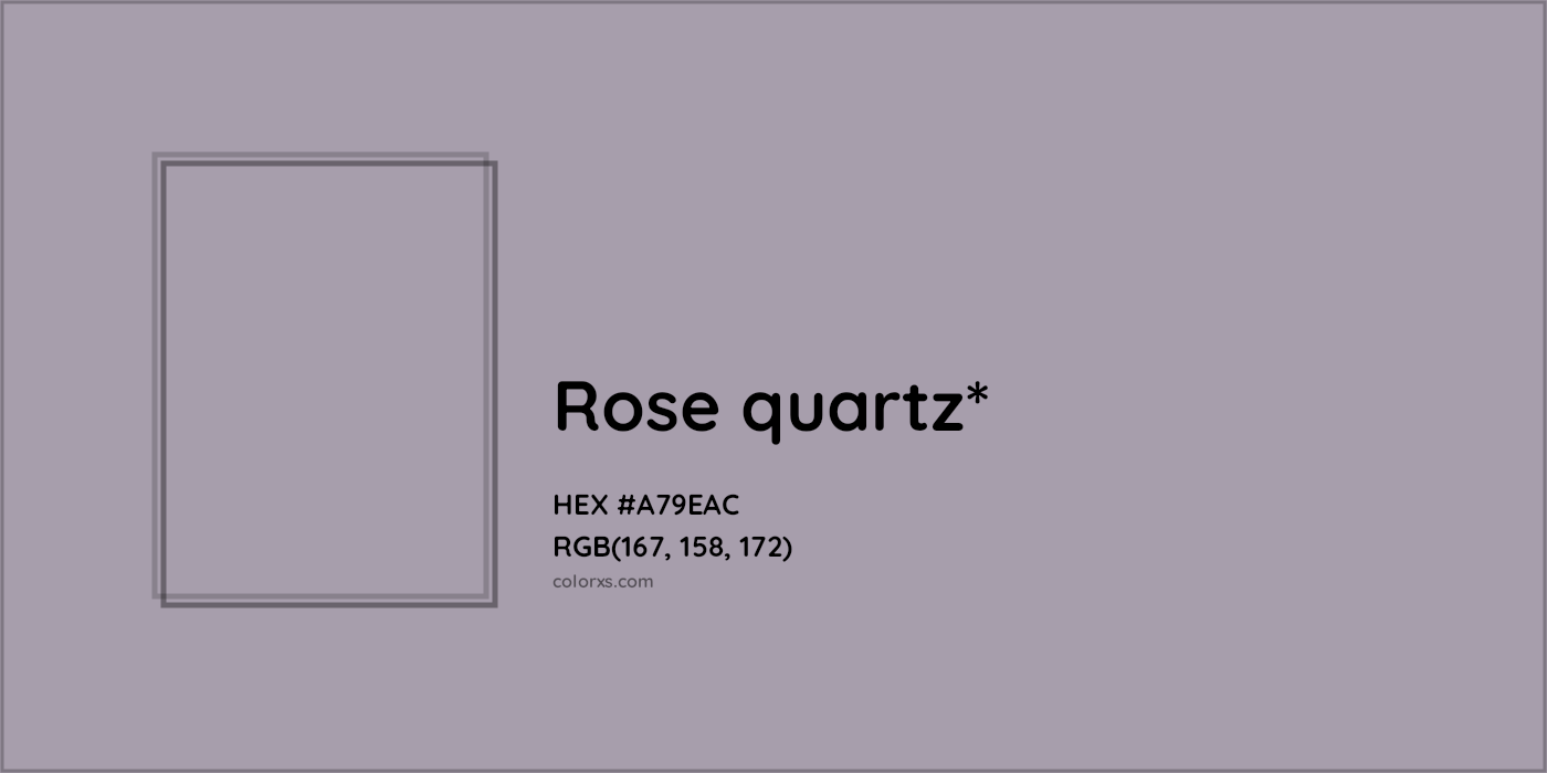 HEX #A79EAC Color Name, Color Code, Palettes, Similar Paints, Images