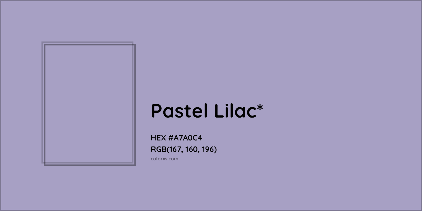 HEX #A7A0C4 Color Name, Color Code, Palettes, Similar Paints, Images