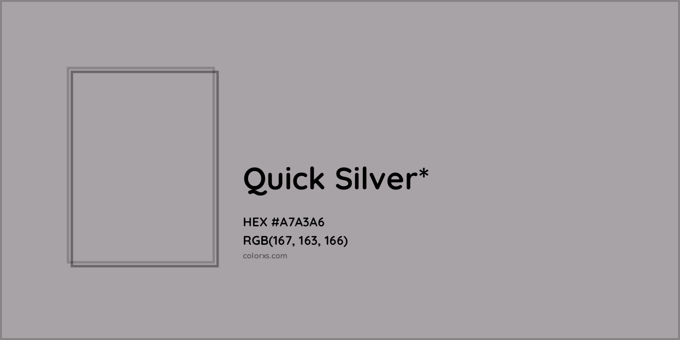 HEX #A7A3A6 Color Name, Color Code, Palettes, Similar Paints, Images