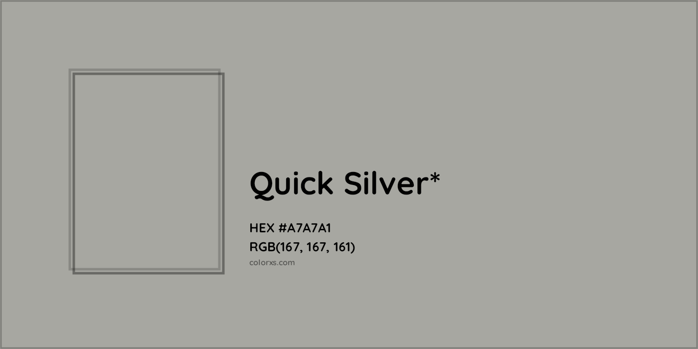 HEX #A7A7A1 Color Name, Color Code, Palettes, Similar Paints, Images