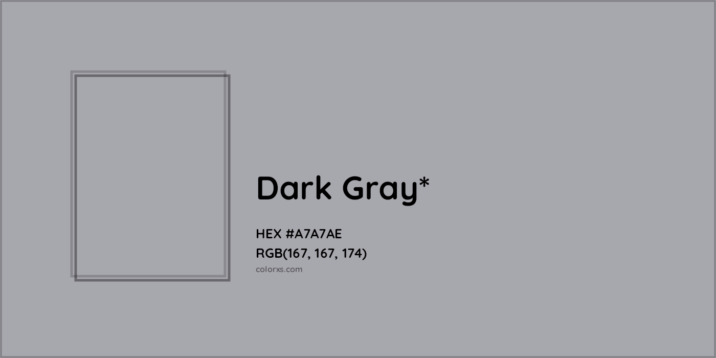 HEX #A7A7AE Color Name, Color Code, Palettes, Similar Paints, Images