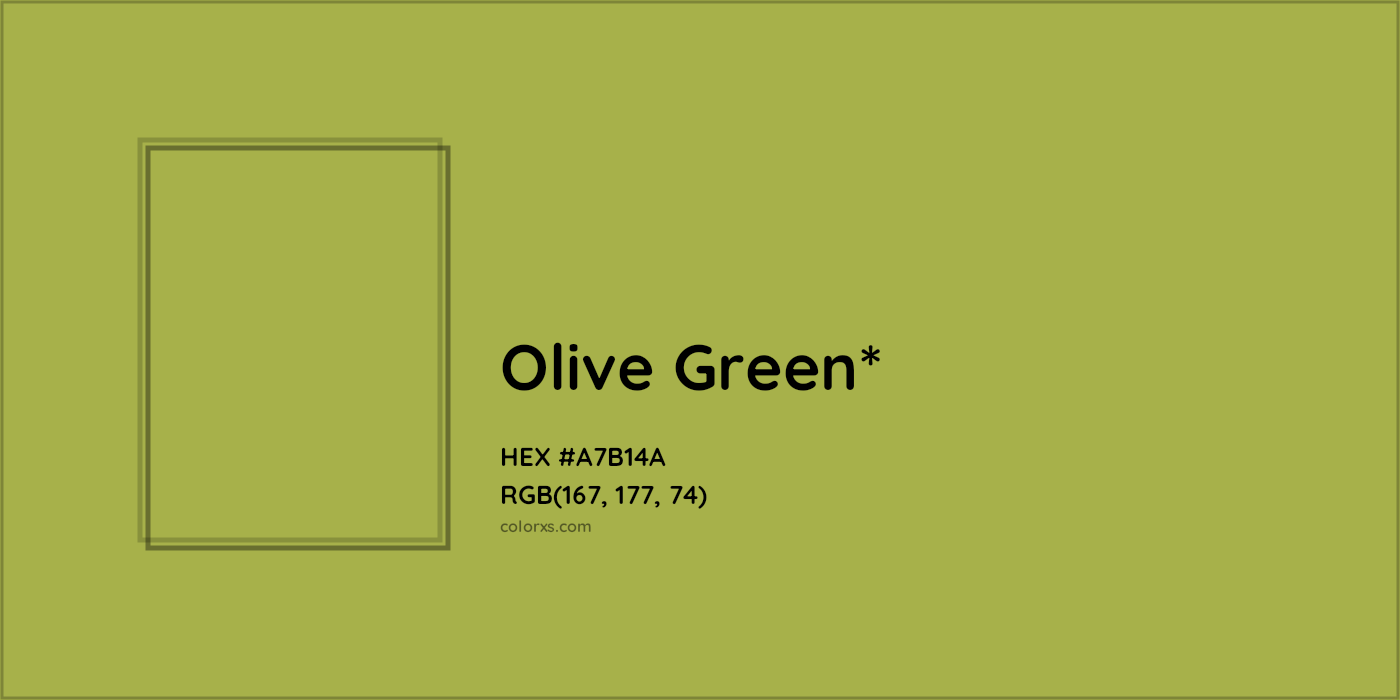 HEX #A7B14A Color Name, Color Code, Palettes, Similar Paints, Images