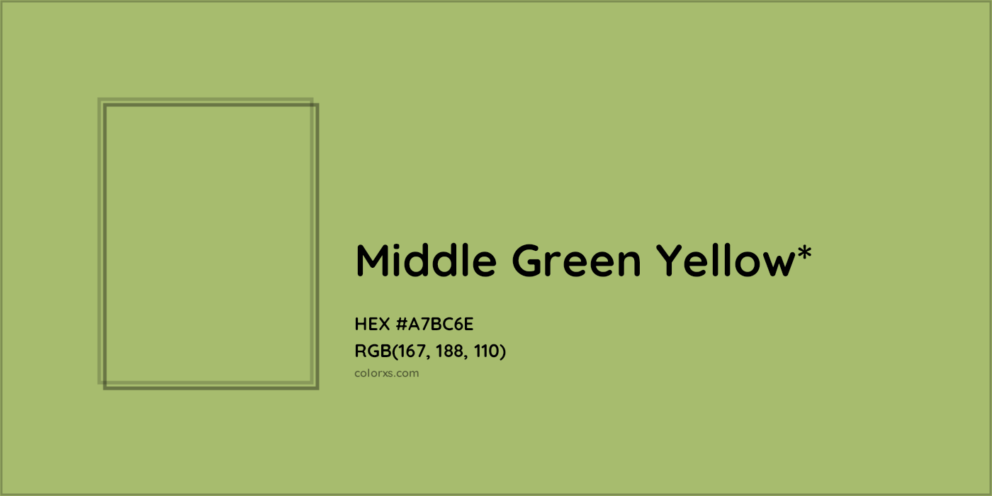 HEX #A7BC6E Color Name, Color Code, Palettes, Similar Paints, Images